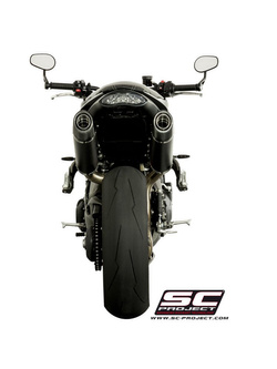 Tłumiki owalne Slip-on SC-Project do Triumph SPEED TRIPLE 1050 S / R [16-17]