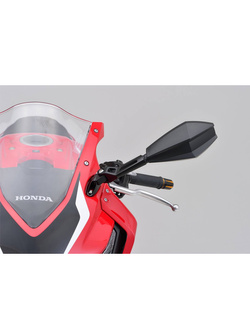 Lusterko D-MIRROR-11 Daytona na lewą stronę, montowane na owiewce czarne