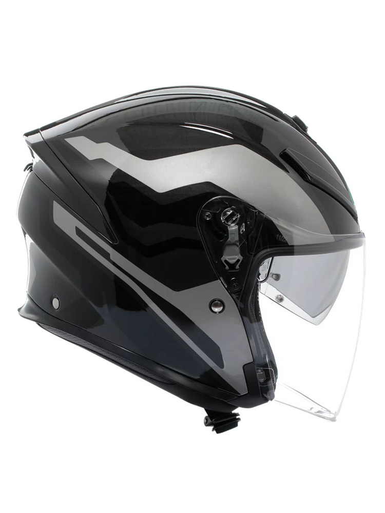 Kask otwarty AGV K-5 Jet Evo Tune szaro-czarny
