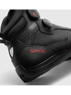 Buty motocyklowe Rebelhorn Spark 3 czarno-czerwone