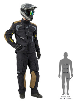 Spodnie motocyklowe tekstylne Scott Dualraid Dryo czarne