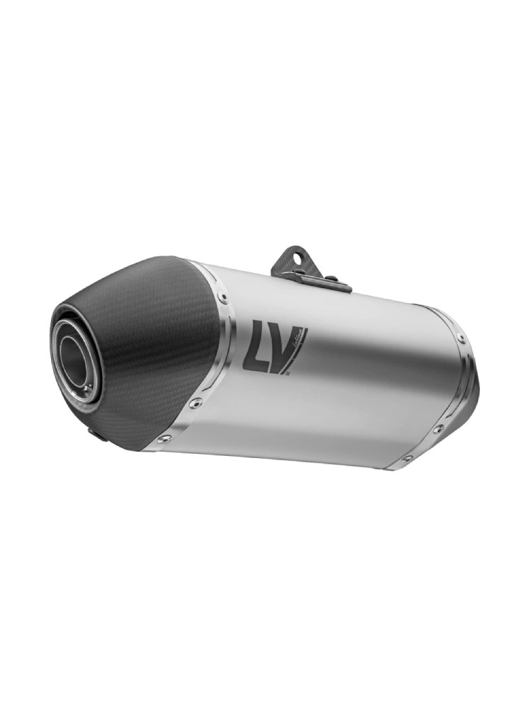 Tłumik motocyklowy LeoVince LV-14 Benelli TRK 702/ X (23-24) stal nierdzewna [z homologacją]