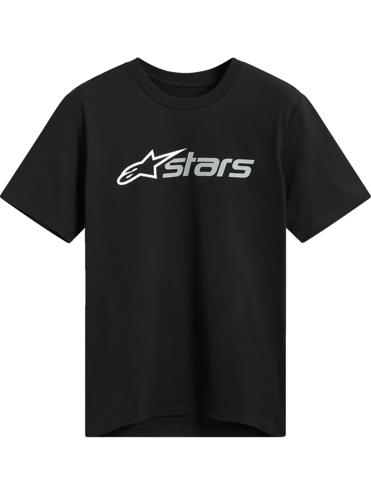 Koszulka z krótkim rękawem Alpinestars Blaze 2.0 CSF czarno-szara