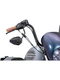 Lusterko motocyklowe Daytona D-Mirror-7 Type-K czarne, lewe