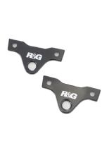 Uchwyty na pasy transportowe R&G do Hondy Africa Twin Adventure Sports (18-19) czarne