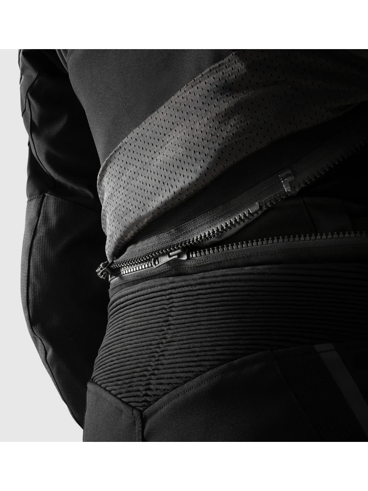 Kurtka motocyklowa damska tekstylna Rebelhorn Hiflow V czarno-szaro-żółta