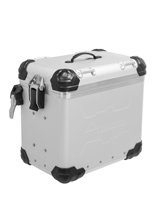 Kufer boczny z anodowanego aluminium srebrny Touratech ZEGA Evo "And-S" (45L) prawy