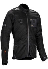 Kurtka motocyklowa tekstylna Leatt Rally 5.5 Stealth czarna