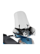 Szyba przeźroczysta Givi do Yamaha D’elight 125 (17-20) [mocowanie w zestawie]