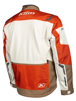 Kurtka enduro Klim Dakar brązowo-pomarańczowa