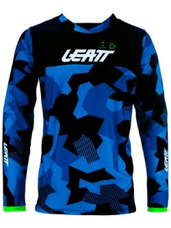 Bluza enduro Leatt Moto 4.5 Enduro czarno-niebieska