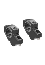 Podwyższenie kierownicy Hepco&Becker Honda XL 750 Transalp (25-)/E-Clutch (26-) (30 mm w górę, 21 mm w tył) czarne