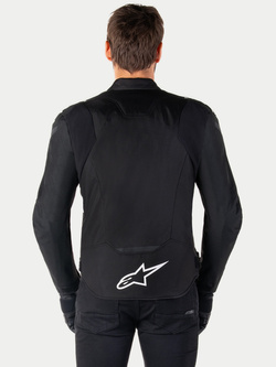 Kurtka motocyklowa tekstylna Alpinestars T-Jaws V4 czarno-biała