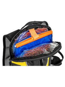 Plecak motocyklowy hydracyjny Touratech z bukłakiem na wodę szaro-zółty