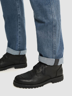 Jeansy motocyklowe Pando Moto James niebieskie