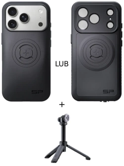 Zestaw: etui na telefon iPhone 17 Pro + statyw/selfie stick SPC+ SP Connect