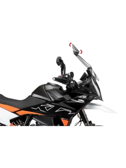 Szyba motocyklowa turystyczna z deflektorem PUIG KTM 890 SMT (23-) lekko przyciemniana