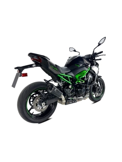 Tłumik motocyklowy IXRACE M8 Kawasaki Z 900 (25) czarny [z homologacją]