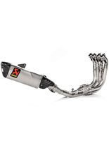 Pełny układ wydechowy Akrapovič Evolution Line BMW S 1000 R (21-)/ RR (19-)/ M 1000 R (23-)/ RR (21-24) [tytan/ włókno węglowe]