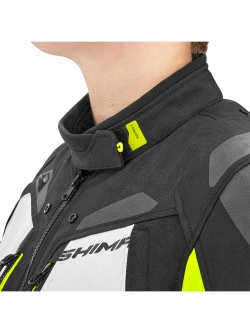 Kurtka motocyklowa damska tekstylna Shima Dune fluo-czarna