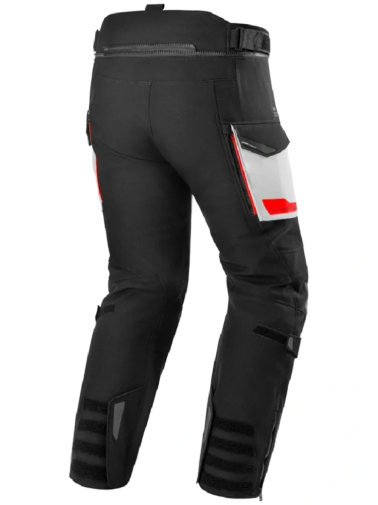 Spodnie motocyklowe tekstylne Shima Dune 2.0 G2 czarno-biało-czerwone