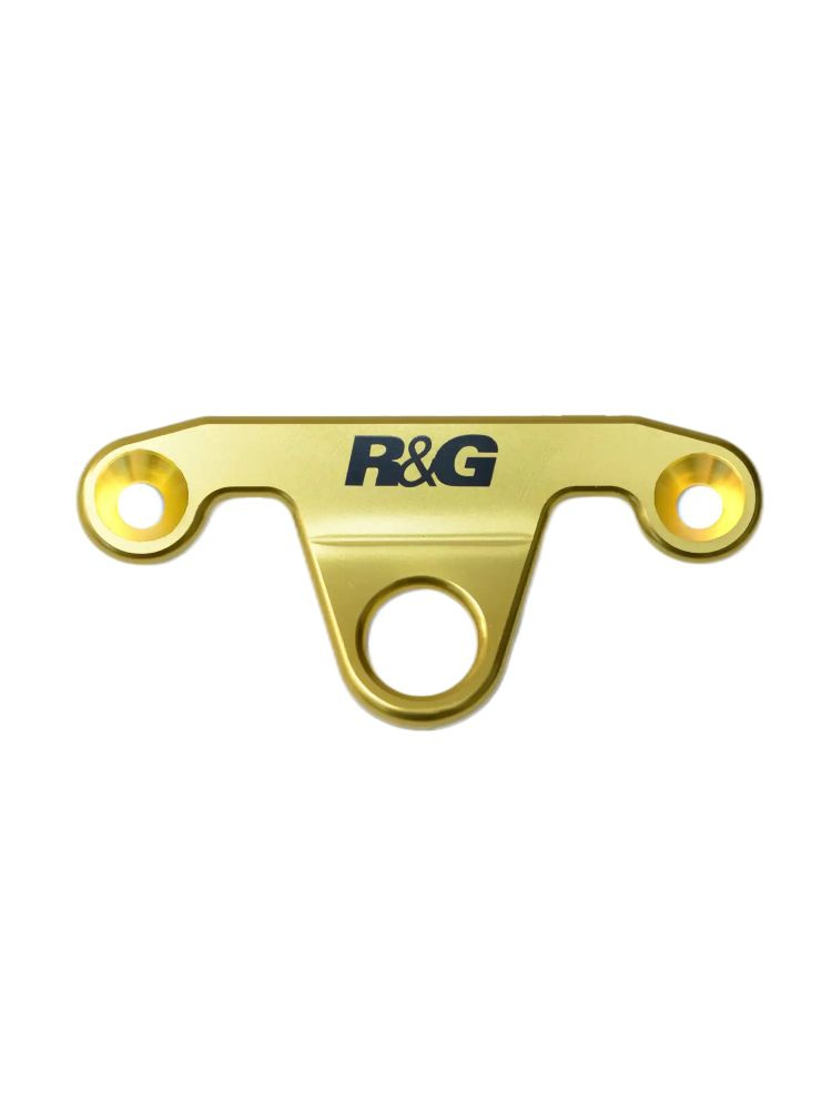 Uchwyty na pasy transportowe R&G do Ducati Monster 1200 R (16-)/Supersport 950 S (21-) złote