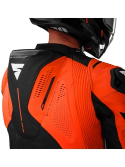 Kurtka motocyklowa skórzana Shima Mission ST G2 czarno-czerwona