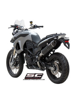 Tłumik SC-Project Oval Carbon (SLIP ON) - BMW F 800 GS - ADVENTURE [08-15]