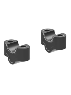 Podwyższenie kierownicy Hepco&Becker Kawasaki Z 900/SE (17-24) [25 mm w górę] z uchwytem na maskę przednią, czarne