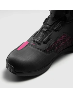 Buty motocyklowe Rebelhorn Core czarno-różowe