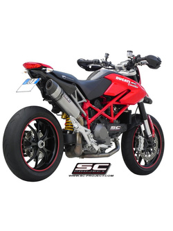 Tłumik owalny SC-Project do Ducati HYPERMOTARD 1100 EVO / SP [07-12]