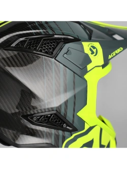 Kask enduro Acerbis Airstrike-C czarno-żółty
