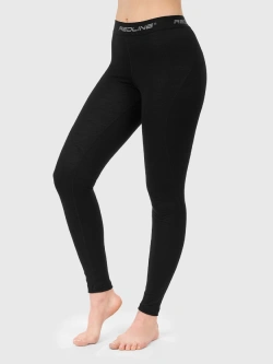 Legginsy termoaktywne damskie Redline Saxon 2.0 Merino czarne