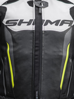 Kurtka motocyklowa Shima Bandit czarno-biało-czerwona