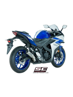 Tłumik SC-Project CR-T Titanium (Slip-on) - Yamaha YZF R3 [15-17]