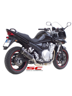 Tłumik SC-Project Oval Carbon / Titanium - Suzuki Bandit 650 [07-12]