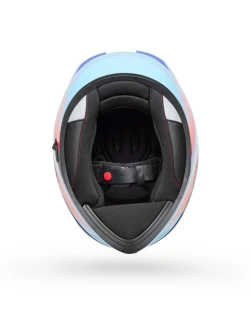 Kask integralny Bell Lithium niebiesko-fioletowo-czerwony