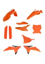 Pełny zestaw plastików Acerbis KTM 85 SX (25-) pomarańczowo-czarny