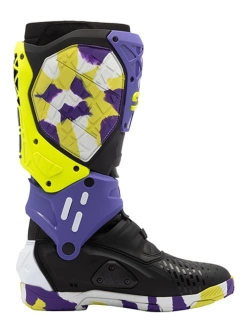 Buty enduro Sidi Crossair X biało-niebiesko-czerwone