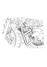 Gmole - czarne Hepco&Becker do Honda CB 900 Hornet [02-05]