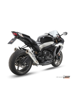 Pełny układ wydechowy z homologacją (GHIBLI) MIVV do Yamaha XSR 700 (16-20) czarny