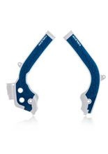 Osłony ramy Acerbis X-Grip Husqvarna/ KTM (wybrane modele) biało-niebieskie