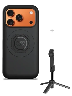 Zestaw: etui MAG na telefon iPhone 17 Pro (magnetyczne) + statyw/ selfie stick Quad Lock