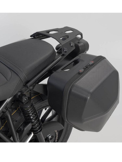 Zestaw: kufer boczny plastikowy na lewą stronę Urban ABS + stelaż SLC Sw-Motech Honda CL500 (23-) [pojemność: 1 x 16,5l]