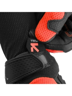 Rękawice motocyklowe Shima Spark 3.0 czarno-fluo czerwone