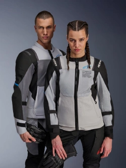 Kurtka motocyklowa tekstylna Alpinestars ST-2 Air czarno-szara