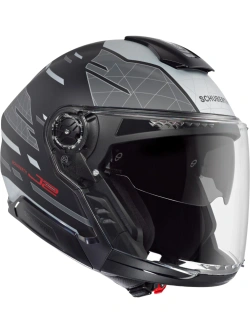 Kask otwarty Schuberth J2 Nova czarno-szary