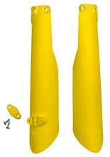 Osłony teleskopów UFO do Husqvarna TC 125/250/310 (15-22), TE-TX 125/250/300 (16-), TE 150 (20-), FC 250/350/450 (15-22), FE 250/350/450/501 (16-) żółte