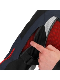 Kurtka motocyklowa tekstylna Shima Hero 3.0 G2 szaro-niebieska