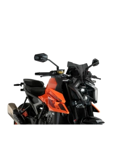 Szyba motocyklowa sportowa PUIG KTM 990 Duke (24-)/ 990 Duke R (24-) mocno przyciemniana
